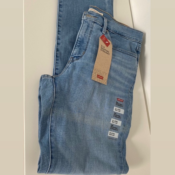 Levi’s 314 SHAPING STRAIGHT WOMEN'S JEANS - Picture 3 of 9